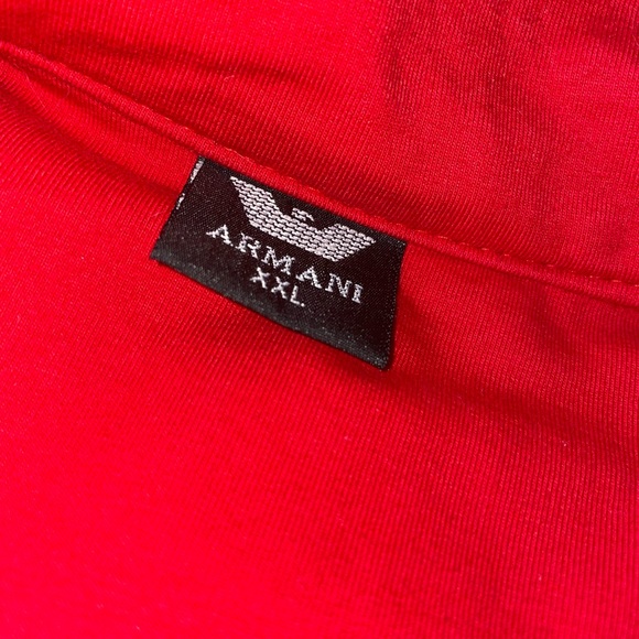 Emporio Armani Red Light Jacket (Fits like XL) - Picture 5 of 6